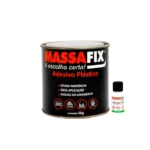 Massa Plástica Preta Massafix 12x1kg