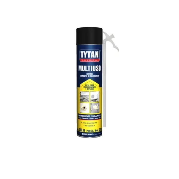 Espuma Poliuretano Expansiva 500ml/320g Tytan