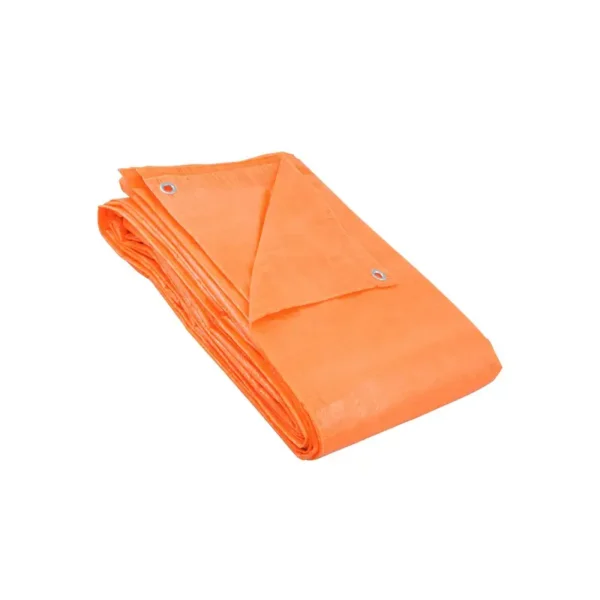 Lona Polietileno 08x07=56m² 100g/laranja Thompson