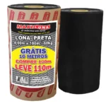 Lona Preta Maxilona 4x100 Ref.200 60kg