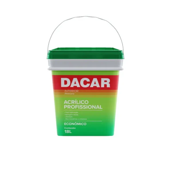 Tinta Acrílica Dacar Profissional Interior 18l Gelo