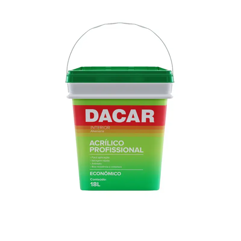 tambasa-15307 Tinta Acrílica Dacar Profissional Interior 18l Gelo - Imagem 1