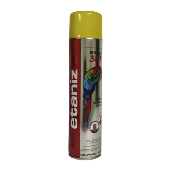 Tinta Spray Amarelo 6x400 Etaniz 360g