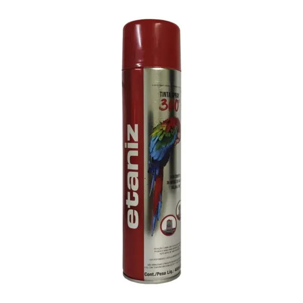 Tinta Spray Vermelho 6x400 Etaniz 360g