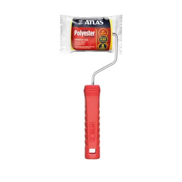 Rolo Espuma Poliéster 05cm C/suporte Atlas 406