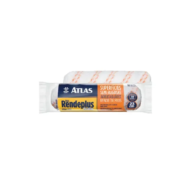 Rolo Lã Sintética 23cm S/sup Atlas Anti Respingo