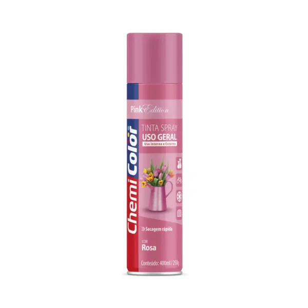 Tinta Spray Rosa 6x400 Chemicolor