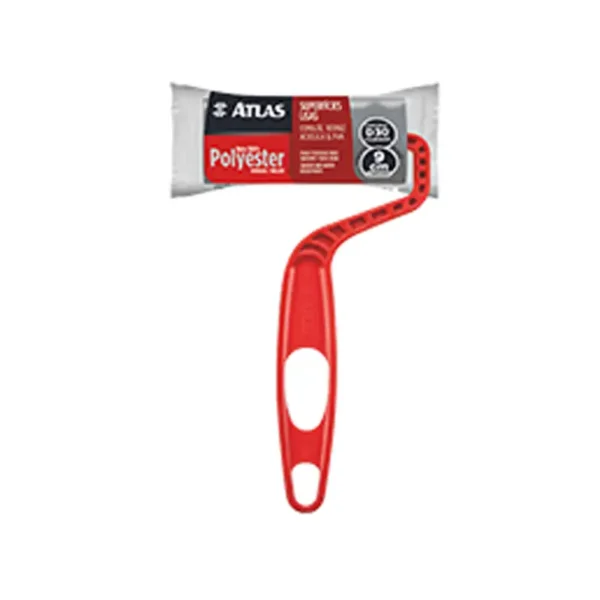 Rolo Espuma Poliéster 09cm C/suporte Atlas 607