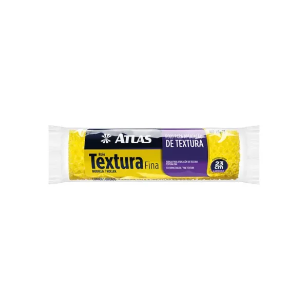Rolo Textura Baixa Espuma 23cm S/suporte Atlas