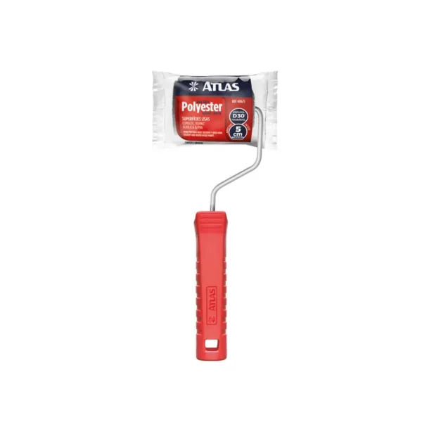 Rolo Espuma Poliester 15cm C/suporte Atlas C24