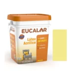 Tinta Acrílica Eucalar Interior Amarelo Canário 18l