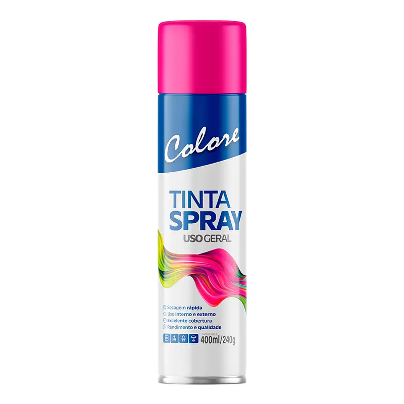 tambasa-23027 Tinta Spray Lumine Pink 6x400 Colore - Imagem 1