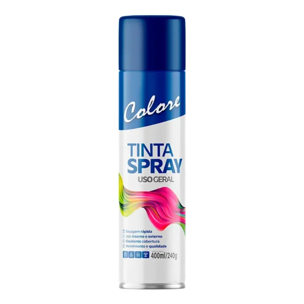 Tinta Spray Azul França 6x400 Colore