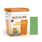 Tinta Acrílica Eucalar Interior Verde Piscina 18l