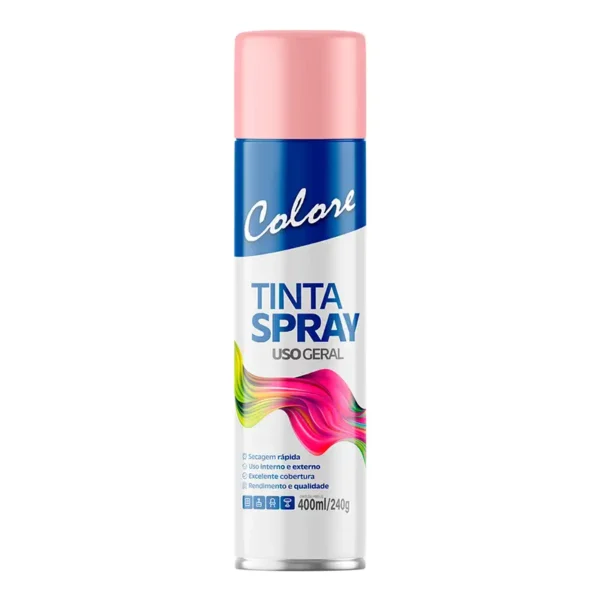 Tinta Spray Rosa 6x400 Colore