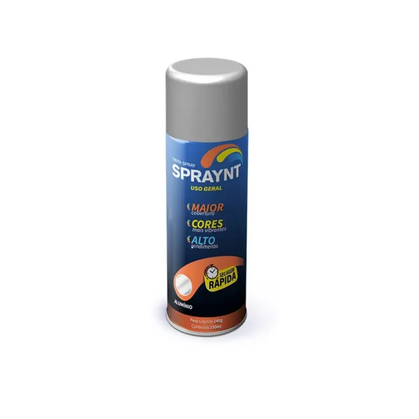 Tinta Spray Alumínio Roda 6x350 Spraynt