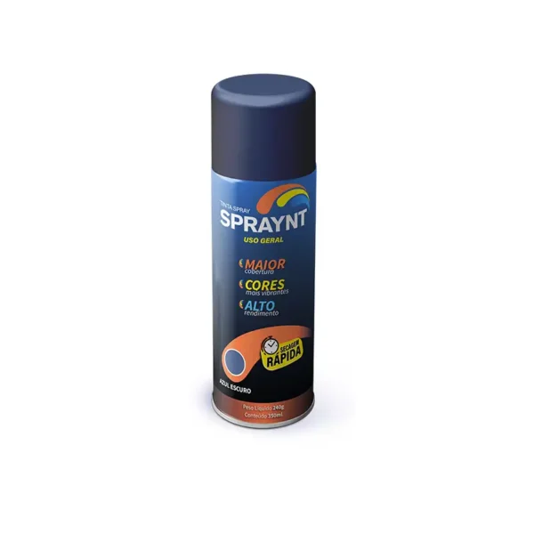 Tinta Spray Azul Escuro 6x350 Spraynt