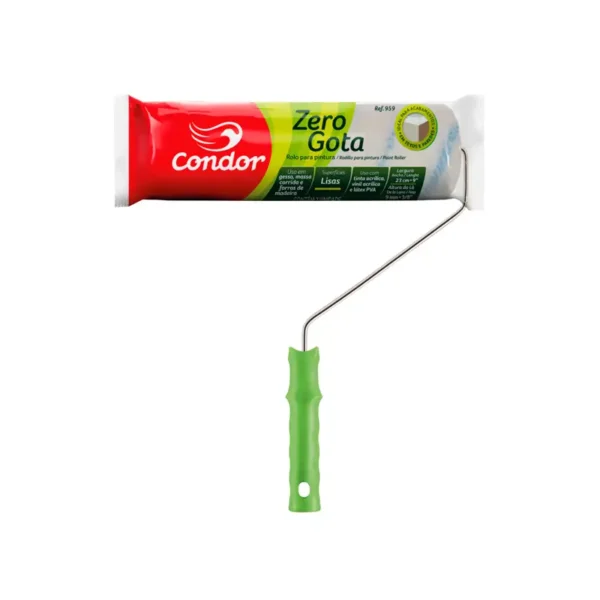 Rolo Lã Sin 23cm C/suporte Condor Zero Gota 959