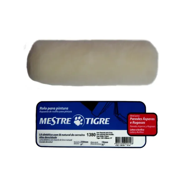 Rolo La Mista 23cm S/suporte Tigre 1380 En