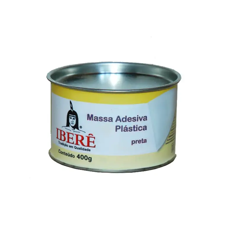 tambasa-29117 Massa Plástica Preta Iberê 12x400g - Imagem 1
