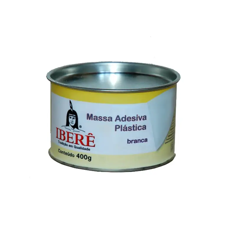 tambasa-29212 Massa Plástica Branca Iberê 12x400g - Imagem 1