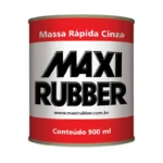 Massa Rápida Cinza Maxi Rubber 6x900ml