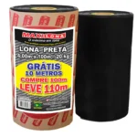 Lona Preta Maxilona 4x100 Ref.80 20kg