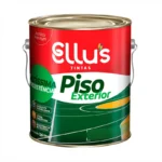 Tinta Piso Exterior/interior Ellus 4x3,6l Cinza Escuro