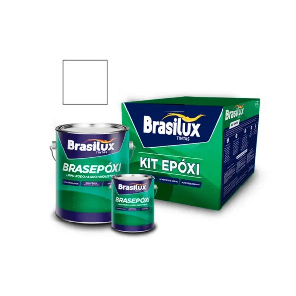 Tinta Epoxi 3,6l Branca N9,5 Brasilux