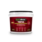 Tinta Emborrachada 3,6kg Branco Eurodecor
