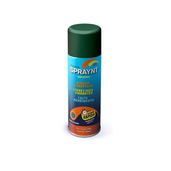 Tinta Spray Verde Escuro 6x350 Sprayt