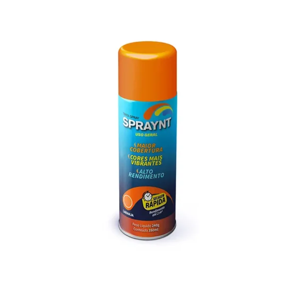 Tinta Spray Laranja 6x350 Spraynt