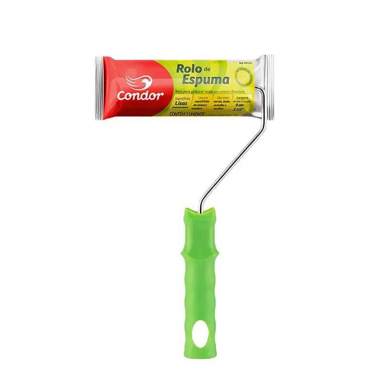 tambasa-44706 Rolo Espuma Poliéster 09cm C/suporte Condor 8094a C12 - Imagem 1