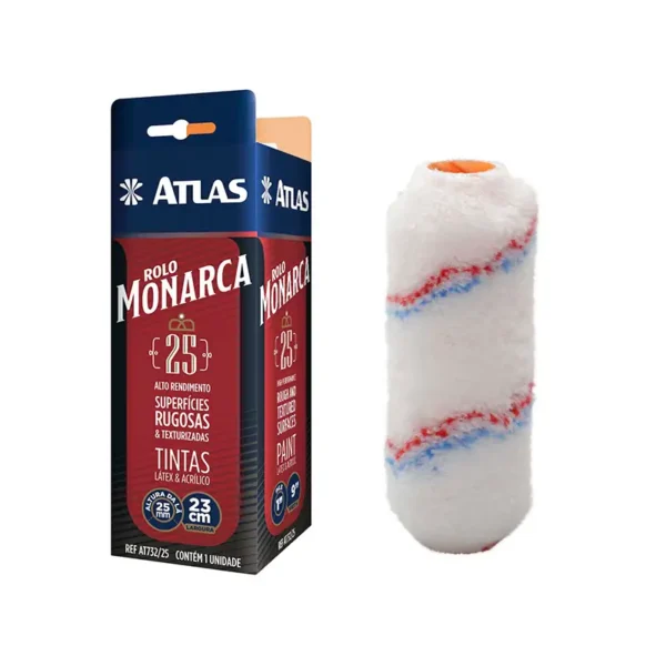 Rolo Lã Sintética 23cm sem Suporte Monarca At 732