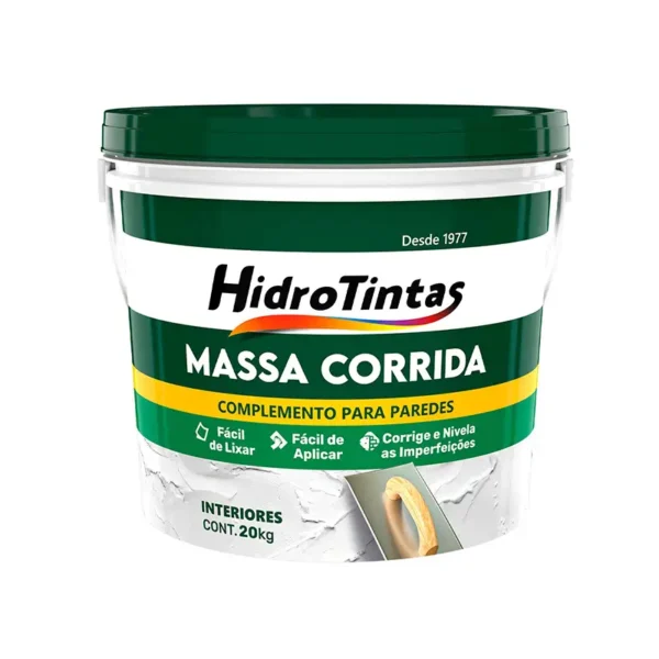 Massa Corrida Pva 20kg Hidrotintas