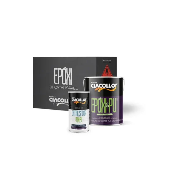 Tinta Epóxi 3,6l Cinza Claro N3.5 Ciacollor