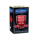 Resina Pedra/telha Acrílica 18l Eucatex Grafeno
