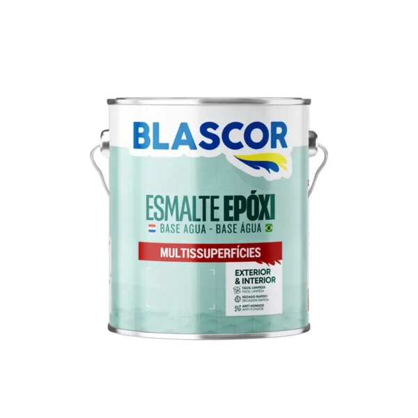 Tinta Epóxi 4x3,6l Branca Base Água Blascor