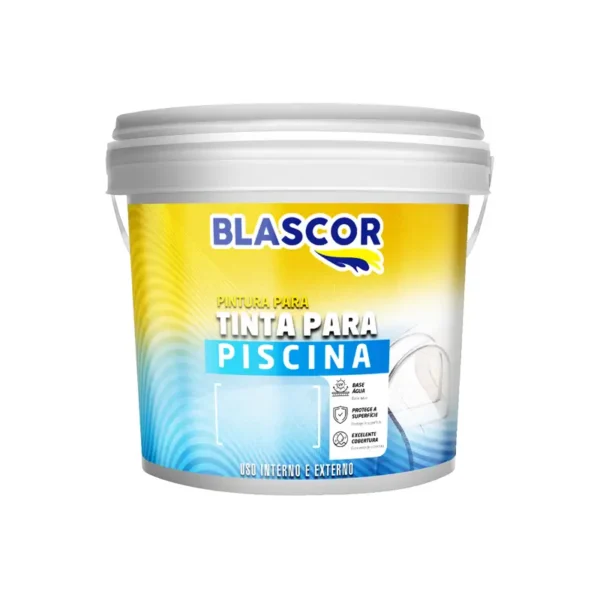 Tinta Acrílica Blascor Piscina Azul 18l