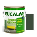 Esmalte 4x3,6 Eucalar Brilhante Cinza Escuro