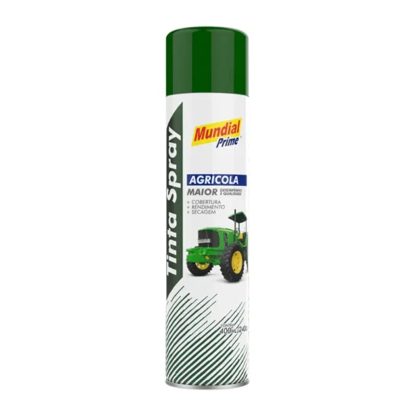 Tinta Spray Agrícola Verde 6x400 Mundial Prime