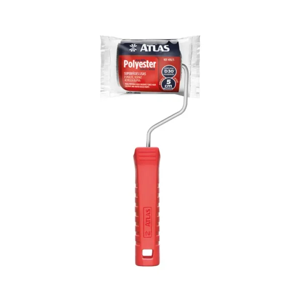 Rolo Espuma Poliéster 05cm C/suporte Atlas C48