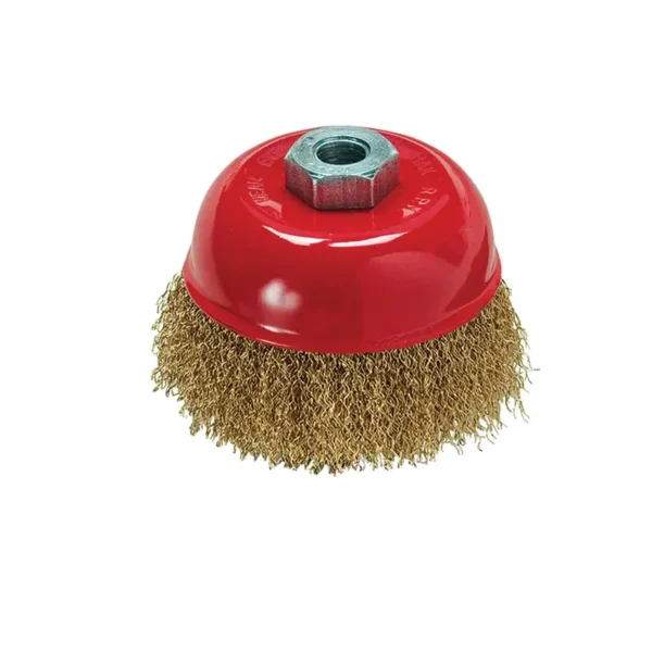 Escova Aço Copo Ondulado 100mmxm14m Mtx